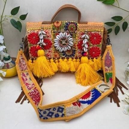 Sunset Bloom Banjara Bag