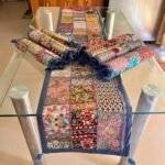 Threaded Grace Table Runner and 6 Mats Set