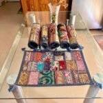 Threaded Grace Table Runner and 6 Mats Set - Image 5