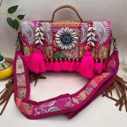 Blush Barrel Banjara Bag