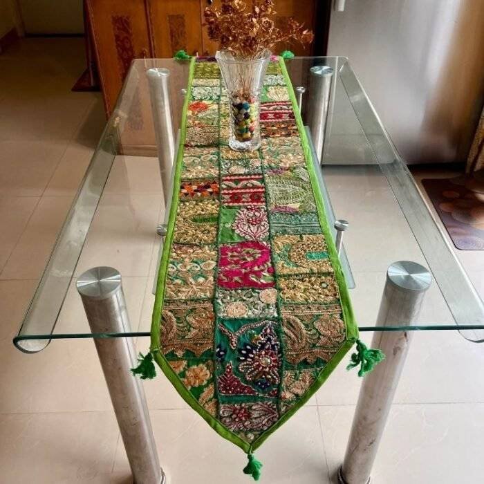 Boho Dreamscape Table Runner and 6 Mats Set - Image 5