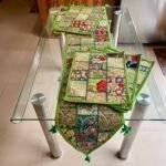 Boho Dreamscape Table Runner and 6 Mats Set - Image 2