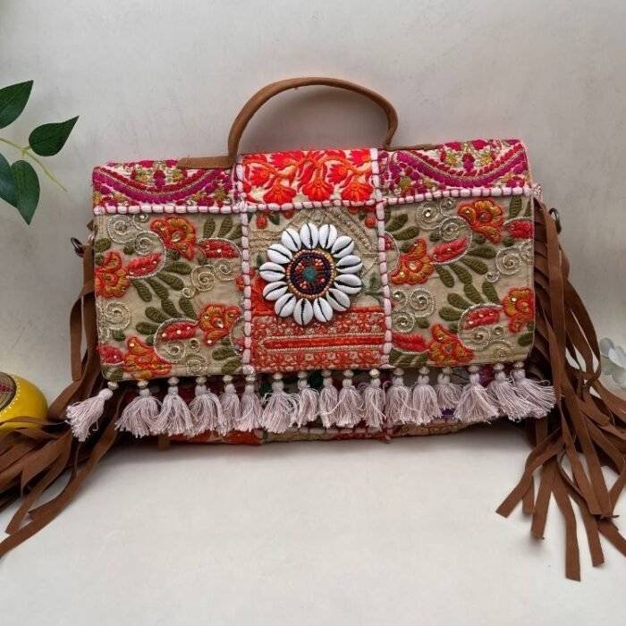 Boho Mosaic Banjara Bag - Image 3