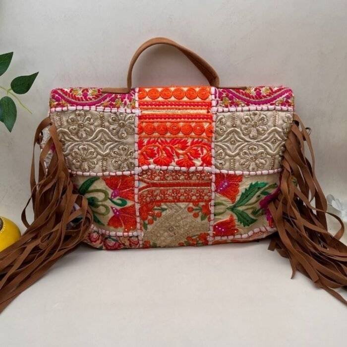 Boho Mosaic Banjara Bag - Image 2