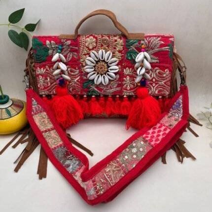 Crimson Capsule Banjara Bag