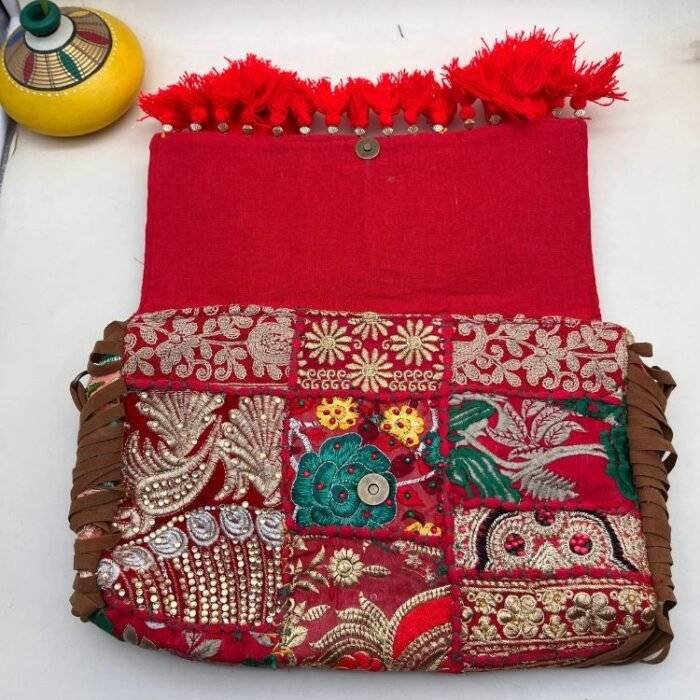 Crimson Capsule Banjara Bag - Image 5