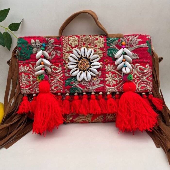 Crimson Capsule Banjara Bag - Image 3
