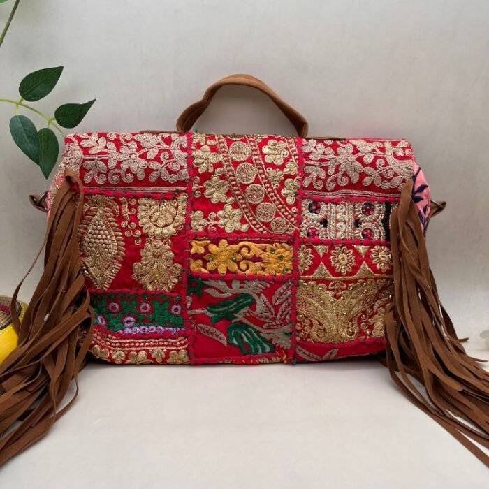 Crimson Capsule Banjara Bag - Image 2