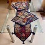 Earthy Embers Table Runner and 6 Mats Set - Image 2