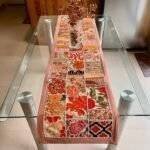 Ember Embroidery Table Runner and 6 Mats Set - Image 3