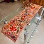 Ember Embroidery Table Runner and 6 Mats Set - Image 5
