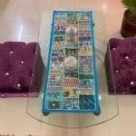 Firozi Patchwork Small Table Runner - Image 4