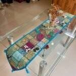 Mosaic Mirage Table Runner and 6 Mats Set - Image 3