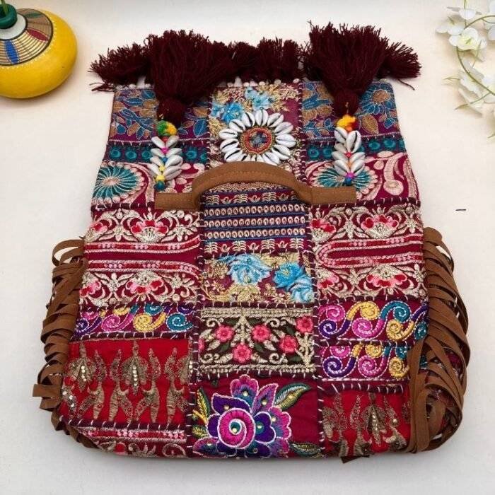 Patchloom Charm Banjara Bag - Image 4