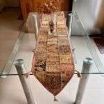 Rajasthani Radiance Table Runner and 6 Mats Set - Image 3