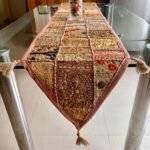 Rajasthani Radiance Table Runner and 6 Mats Set - Image 5