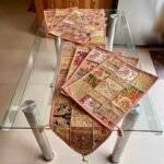 Rajasthani Radiance Table Runner and 6 Mats Set - Image 2