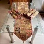 Rajasthani Radiance Table Runner and 6 Mats Set