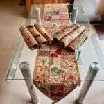 Rajasthani Reverie Table Runner and 6 Mats Set