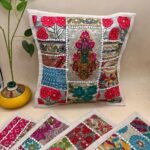 Small Ivory Cushion Cover Set of 5 (12 x 12 inches)