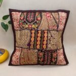Small Coffee Cushion Cover Set of 5 (12 x 12 inches) - Image 2