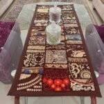 Coffee Patchwork Small Table Runner