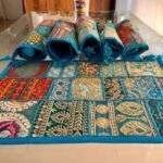 Turquoise Dining Table Mats Set of 6 - Image 2