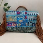 Desert Teal Dream Banjara Bag - Image 2