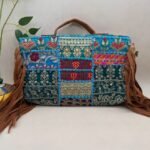Gypsy Turquoise Banjara Bag - Image 2