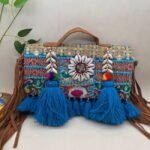 Gypsy Turquoise Banjara Bag - Image 3