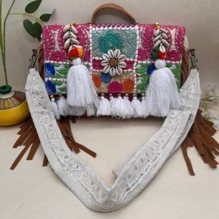 Ivory Wanderer Banjara Bag