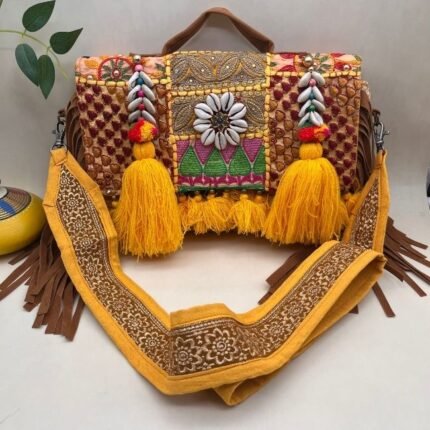 Lemon Luxe Banjara Bag