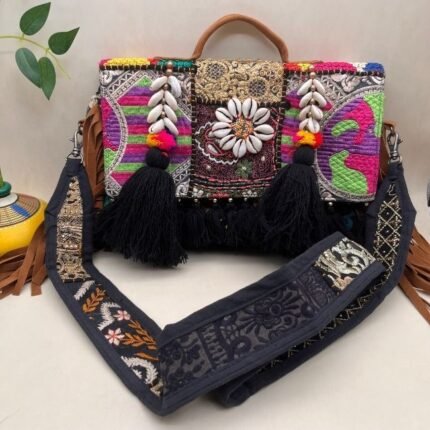 Obsidian Drift Banjara Bag