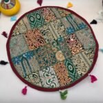 Peacock Pathways Round Table Mat - Image 2