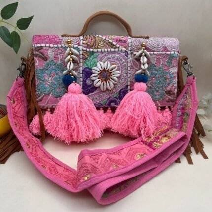 Rosy Trails Banjara Bag