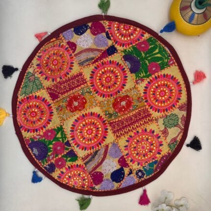 Royal Pathways Round Table Mat