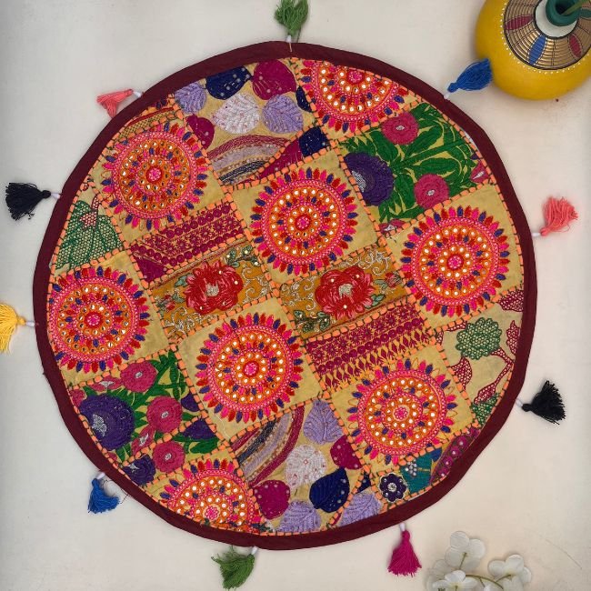 Royal Pathways 1 Royal Pathways Round Table Mat - Image 1