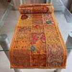 Saffron Serenity Table Runner and 4 Mats Set - Image 6