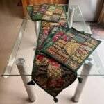 Silken Symphony Table Runner and 6 Mats Set - Image 2