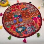 Stitched Saga Round Table Mat - Image 2