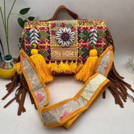 Sunlit Stitches Banjara Bag