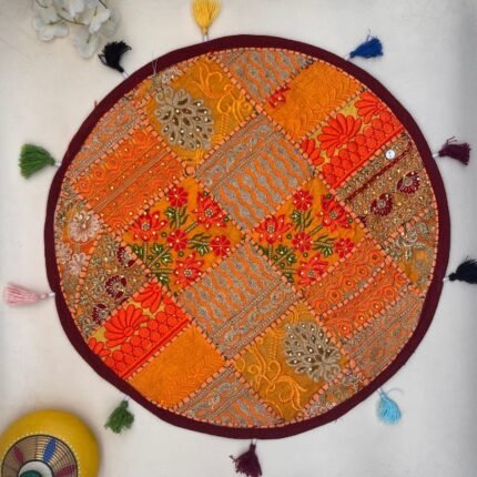 Tranquil Weaves Round Table Mat