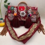 Tribal Maroon Muse Banjara Bag