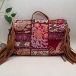 Tribal Maroon Muse Banjara Bag - Image 2
