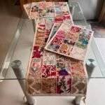 Vedic Vibes Table Runner and 4 Mats Set - Image 2