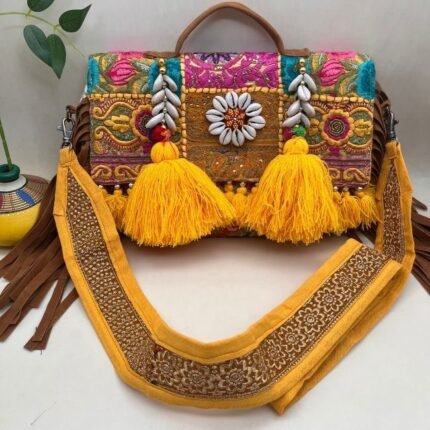 Yellow Mirage Banjara Bag