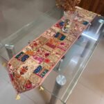 Beige Table Runner and 4 Mats Set - Image 5