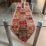 Beige Table Runner and 8 Mats Set - Image 4