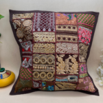 Coffee Cushion Cover Set of 5 (16 x 16 inches) - Image 5