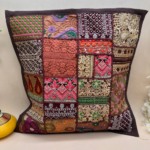 Coffee Cushion Cover Set of 5 (16 x 16 inches) - Image 4